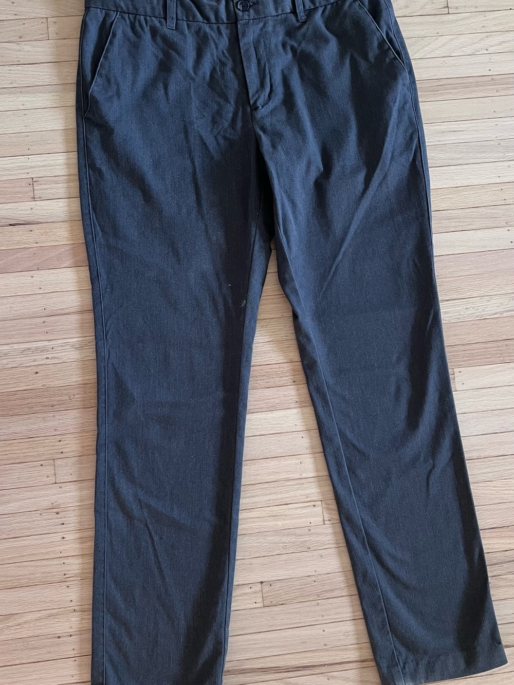 Men's Grey Chinos - Slim Straight Everyday Pant
